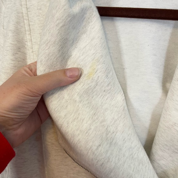 H BY HALSTON Jacket Womens 16 Plus Rib Knit Moto Rider Stretch Cotton Blend Tan - Picture 4 of 8